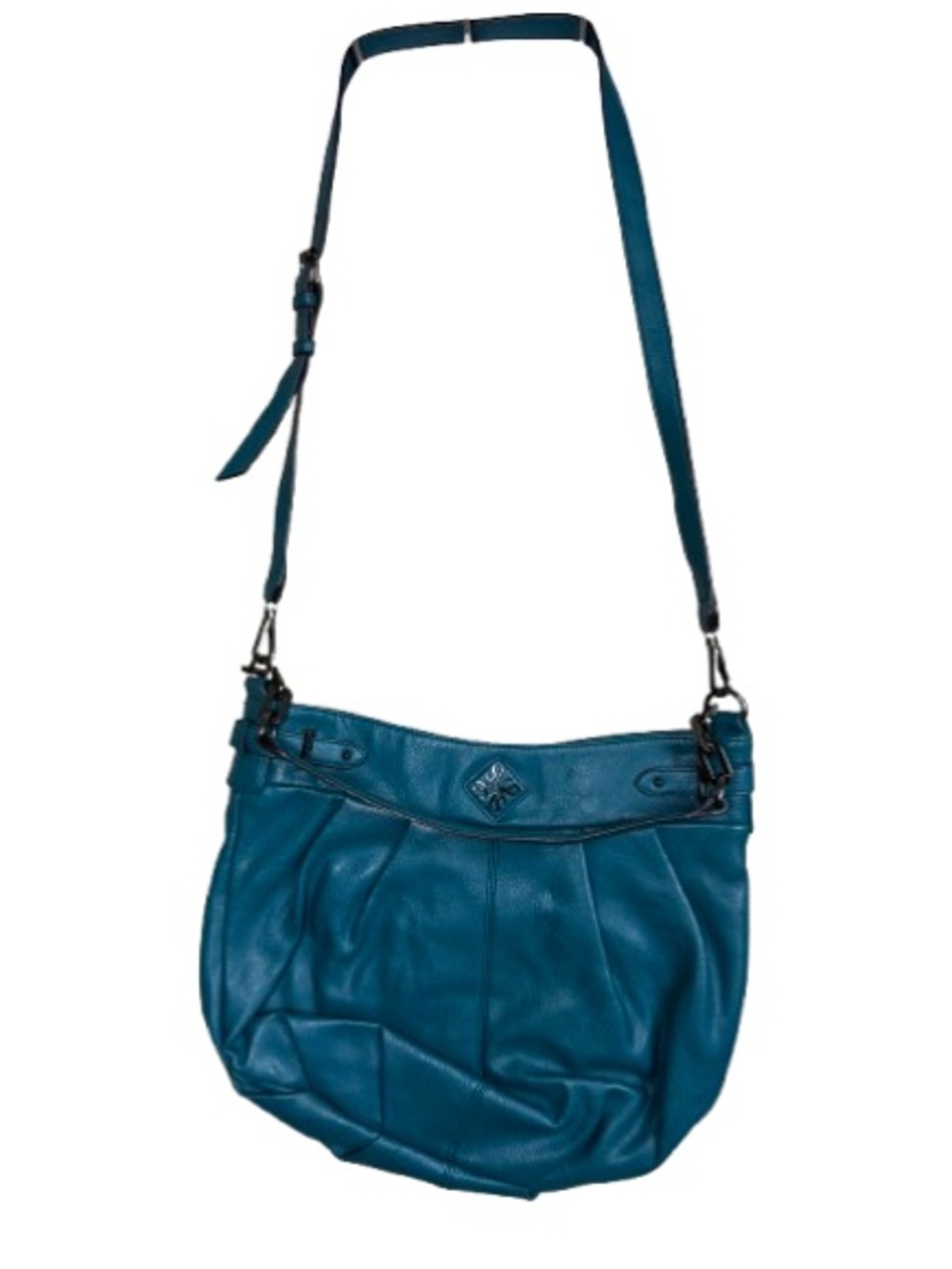 Simply Vera Vera Wang Teal Leather Shoulder Crossbody